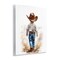 Stupell Industries Rustic Cowboy Child Wall Plaque, design by Christine Simpson Art